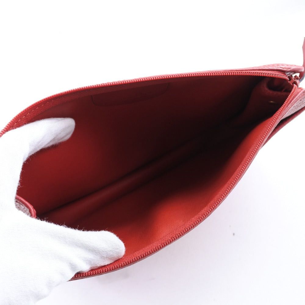 Dior Red Leather Clutch Bag (Pre-Owned) Size ONE SIZE - 4 Thumbnail