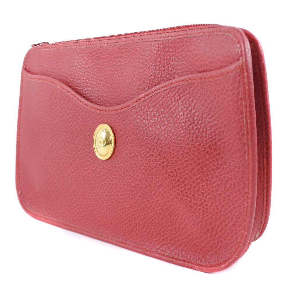 Dior Red Leather Clutch Bag (Pre-Owned) Size ONE SIZE - 3 Thumbnail