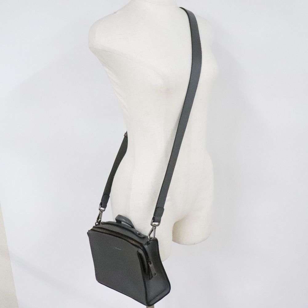 Fendi Messenger Grey Leather Shoulder Bag (Pre-Owned) Size ONE SIZE - 6 Thumbnail