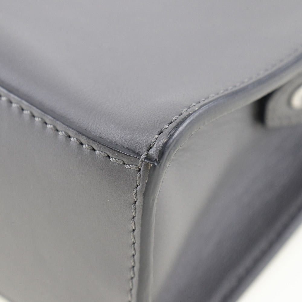 Fendi Messenger Grey Leather Shoulder Bag (Pre-Owned) Size ONE SIZE - 9 Thumbnail