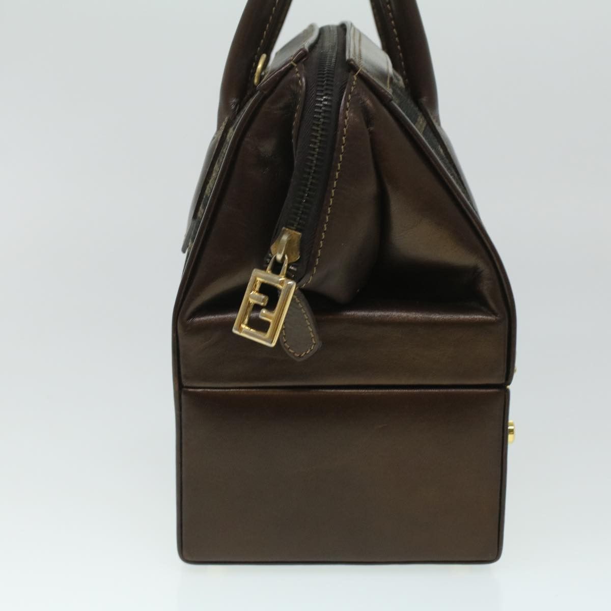 Fendi Zucca Brown Canvas Handbag (Pre-Owned) Size ONE SIZE - 2 Thumbnail