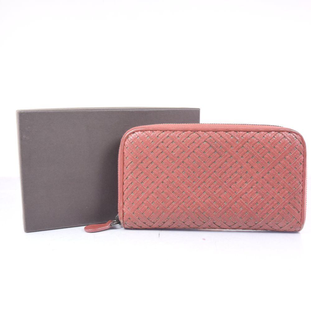Bottega Veneta Intrecciato Brown Leather Wallet (Pre-Owned) Size ONE SIZE - 8 Thumbnail