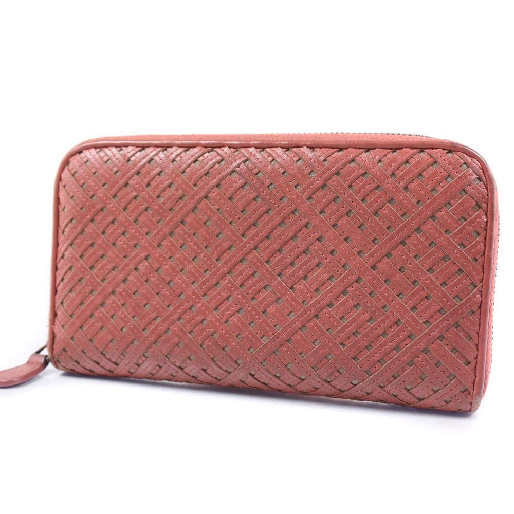 Bottega Veneta Intrecciato Brown Leather Wallet (Pre-Owned) Size ONE SIZE - 3 Thumbnail