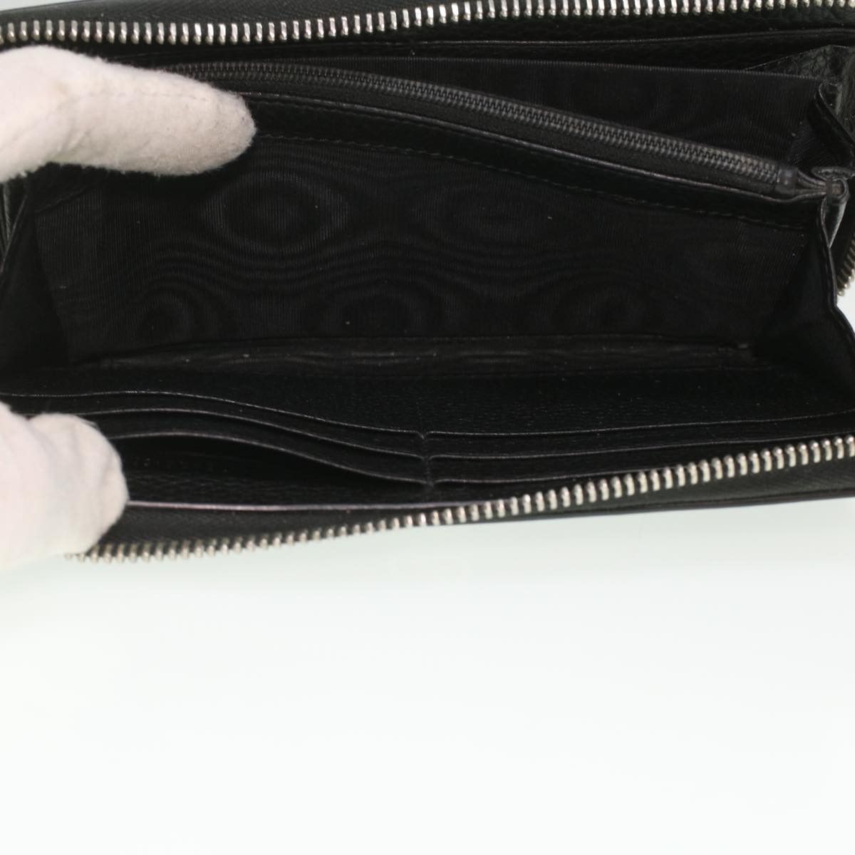 Gucci Gg Marmont Black Leather Wallet (Pre-Owned) Size ONE SIZE - 12 Thumbnail