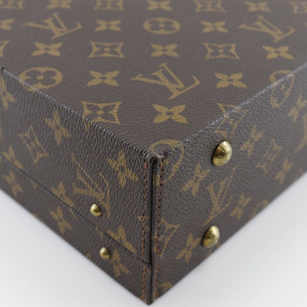 Louis Vuitton Brown Canvas Briefcase Bag (Pre-Owned) Size ONE SIZE - 7 Thumbnail