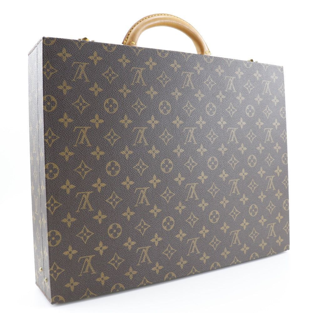 Louis Vuitton Brown Canvas Briefcase Bag (Pre-Owned) Size ONE SIZE - 3 Thumbnail