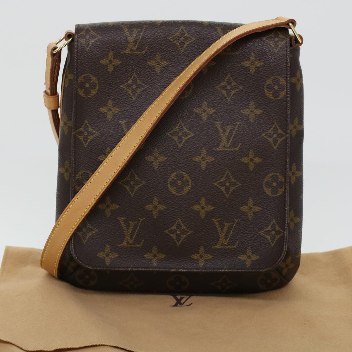 Louis Vuitton Musette Brown Canvas Shoulder Bag (Pre-Owned) Size ONE SIZE - 9 Thumbnail