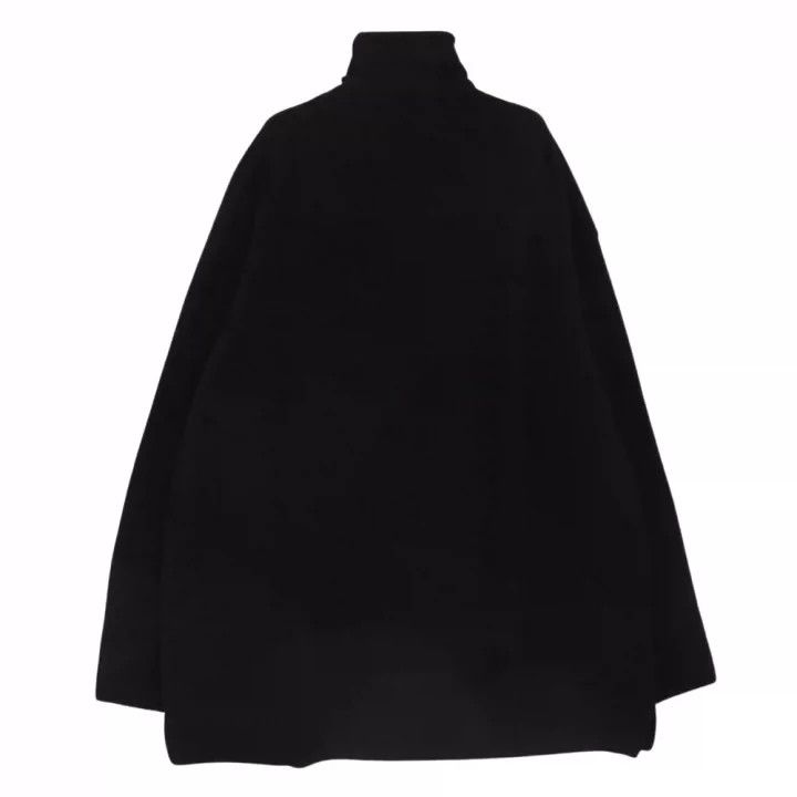 Yohji Yamamoto Yohji Yamamoto | 2021Aw Flower Turtleneck Wool Knit Sweater -DMC Size US L / EU 52-54 / 3 - 2 Thumbnail