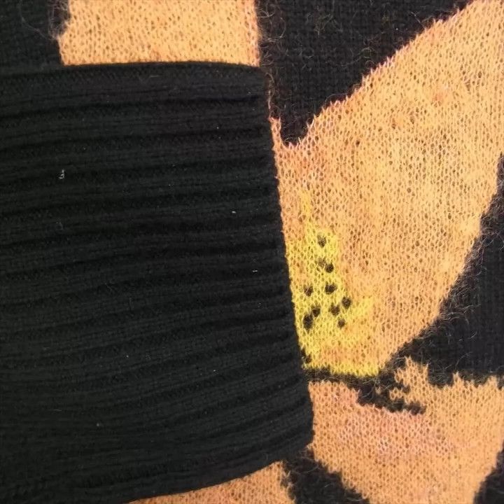 Yohji Yamamoto Yohji Yamamoto | 2021Aw Flower Turtleneck Wool Knit Sweater -DMC Size US L / EU 52-54 / 3 - 6 Thumbnail