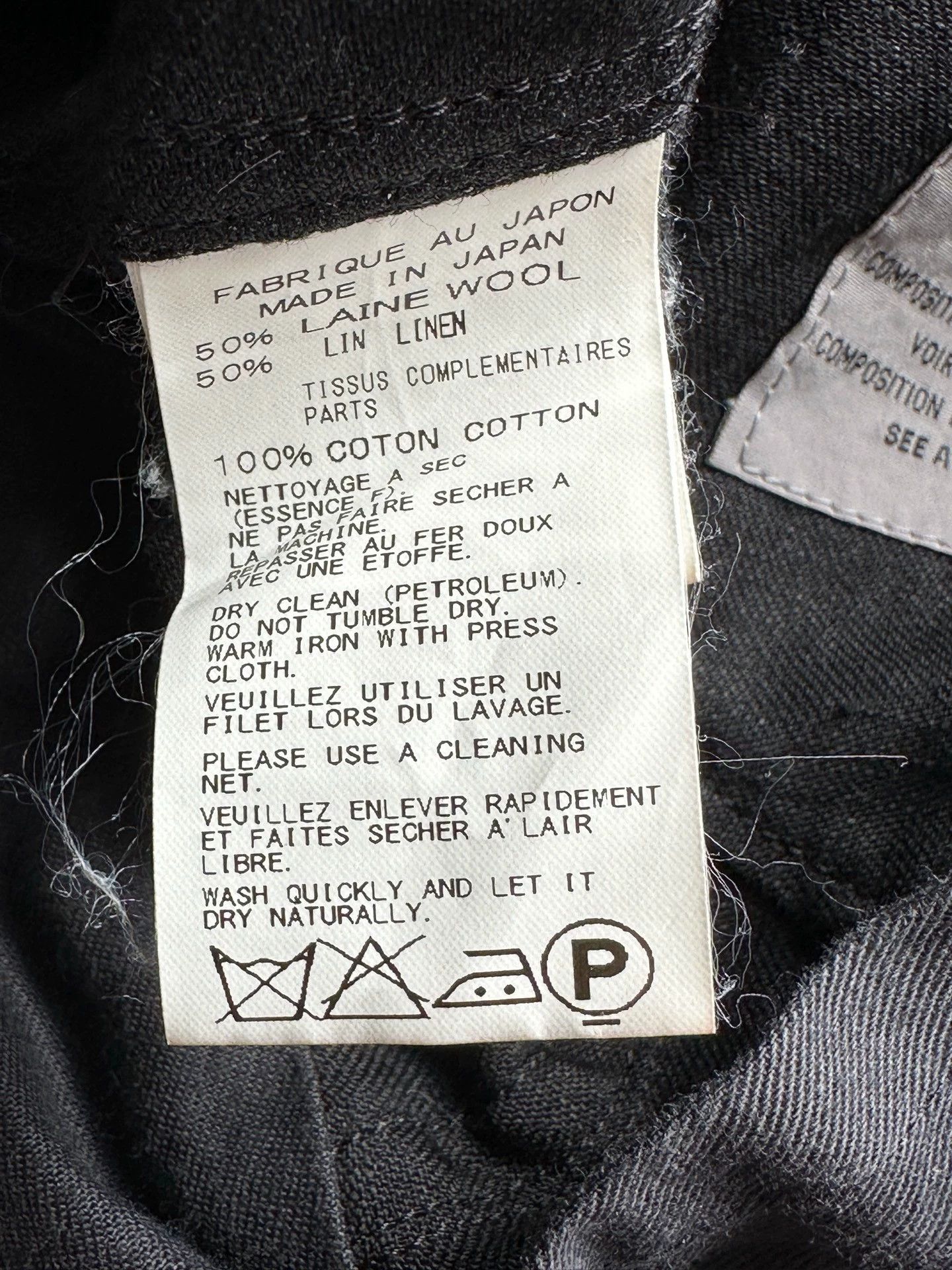 Yohji Yamamoto Yohji Yamamoto Pour Homme 14Ss Jackets For A Rainy Holiday Size US M / EU 48-50 / 2 - 6 Thumbnail