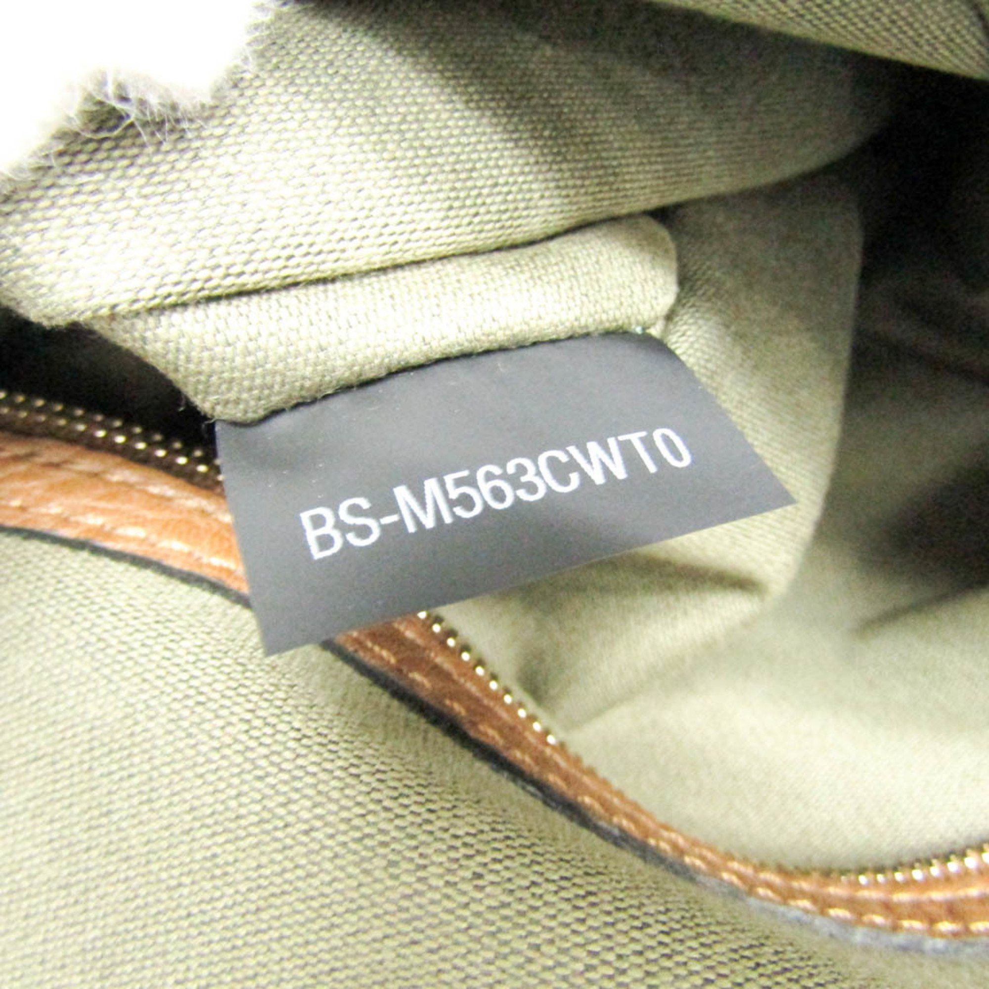 Valentino Valentino Garavani Military Women,Men Leather,Canvas Backpack Khaki Size ONE SIZE - 15 Thumbnail