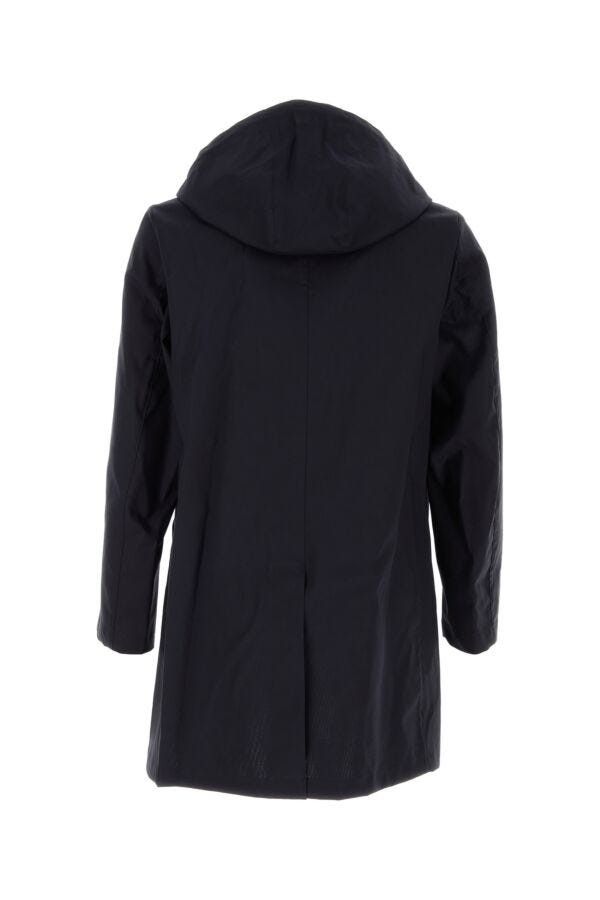 Mackintosh Navy Blue Cotton Cambridge Raincoat Size US XS / EU 42 / 0 - 4 Thumbnail