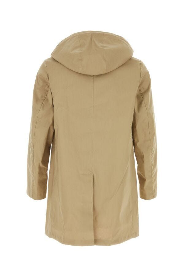 Mackintosh Beige Cotton Cambridge Raincoat Size US XS / EU 42 / 0 - 4 Thumbnail