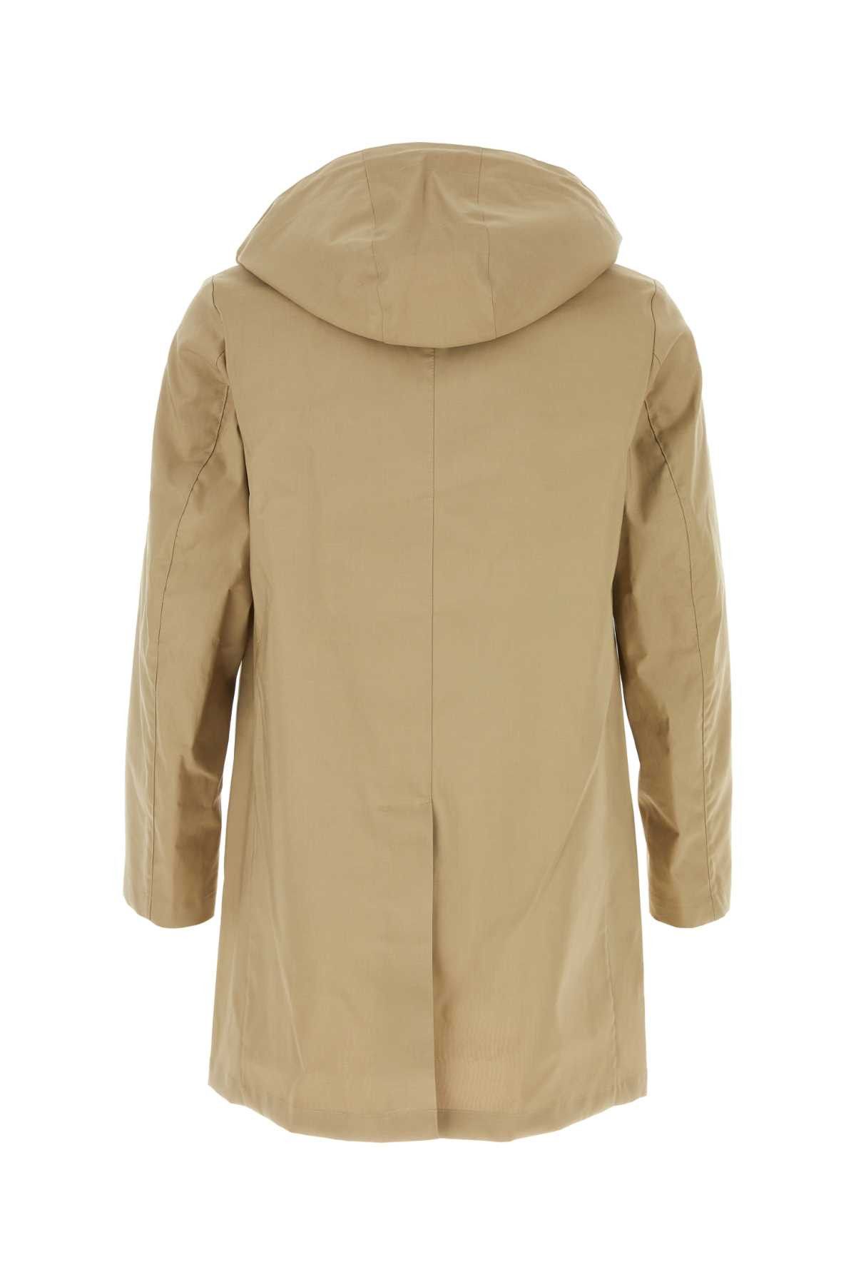 Mackintosh Beige Cotton Cambridge Raincoat Size US XS / EU 42 / 0 - 2 Thumbnail