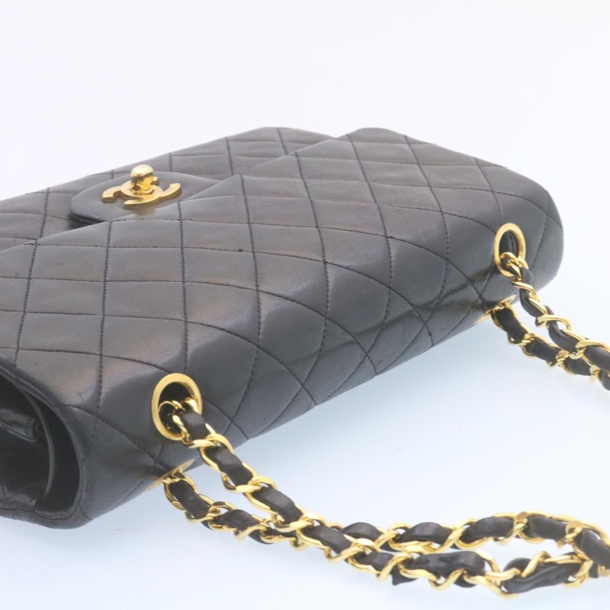 Chanel Timeless Black Leather Shoulder Bag (Pre-Owned) Size ONE SIZE - 3 Thumbnail