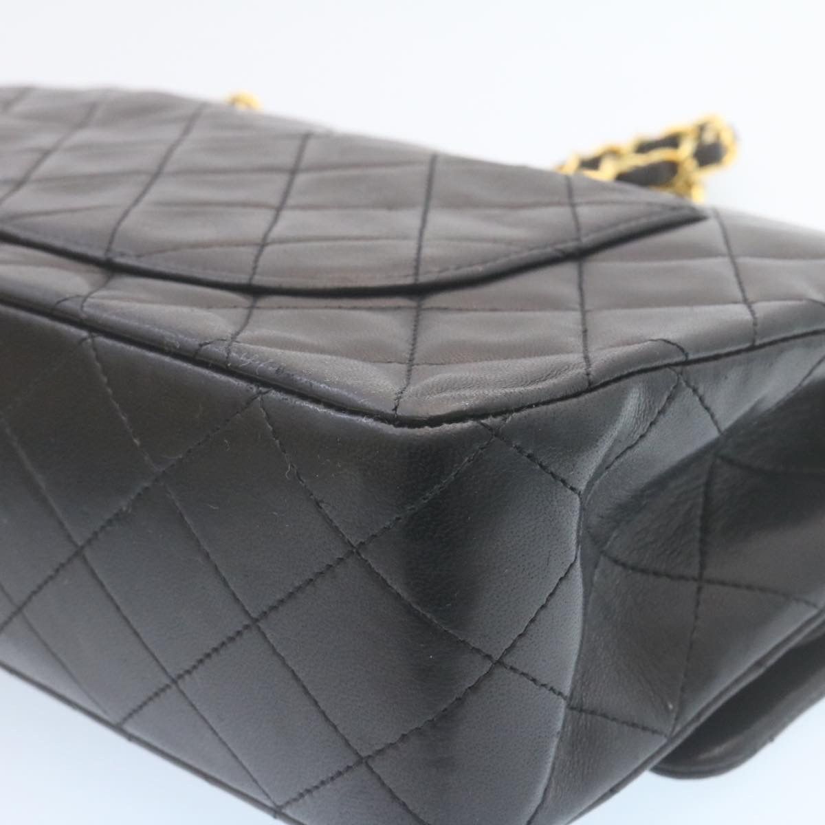 Chanel Timeless Black Leather Shoulder Bag (Pre-Owned) Size ONE SIZE - 5 Thumbnail