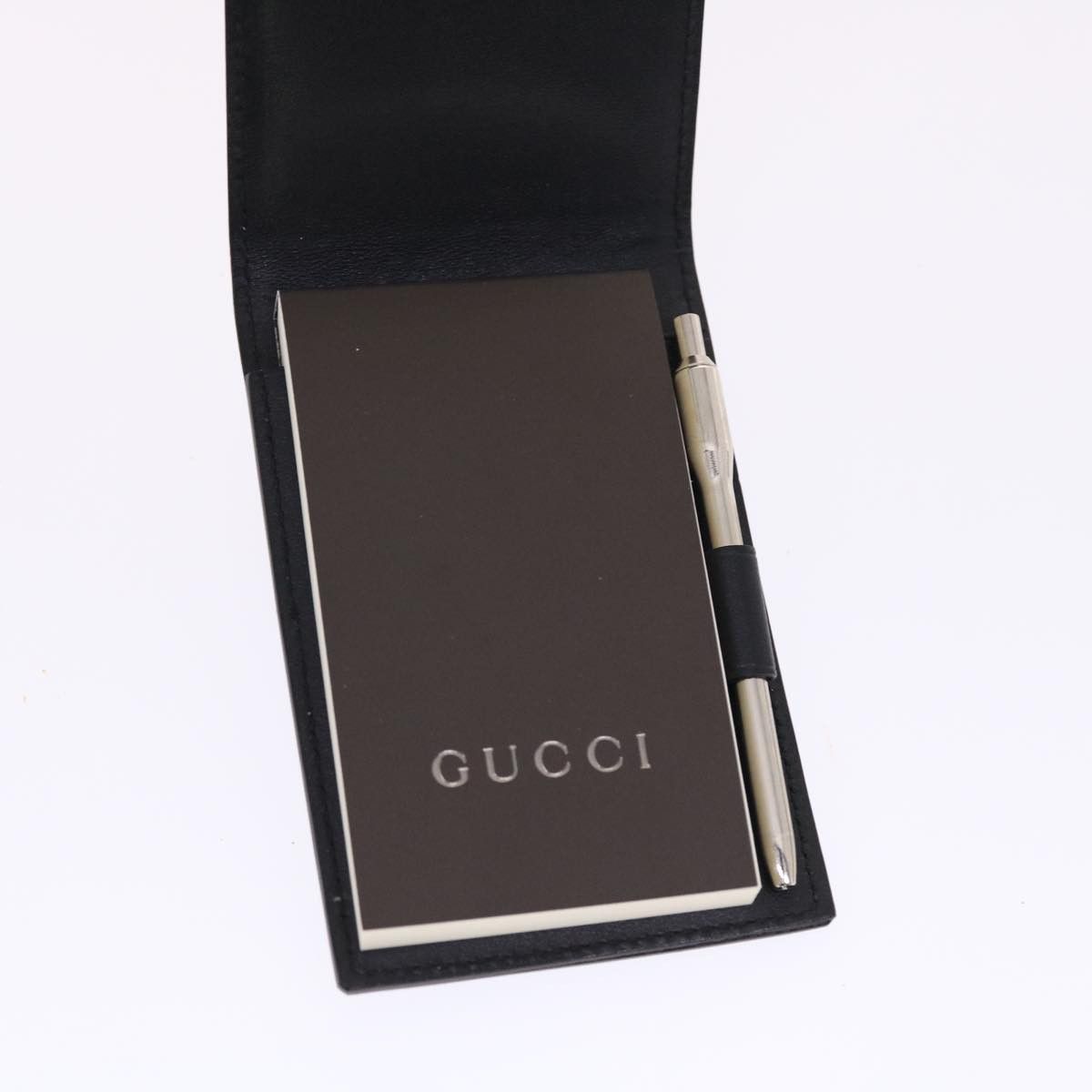 Gucci Black Leather Wallet (Pre-Owned) Size ONE SIZE - 8 Thumbnail