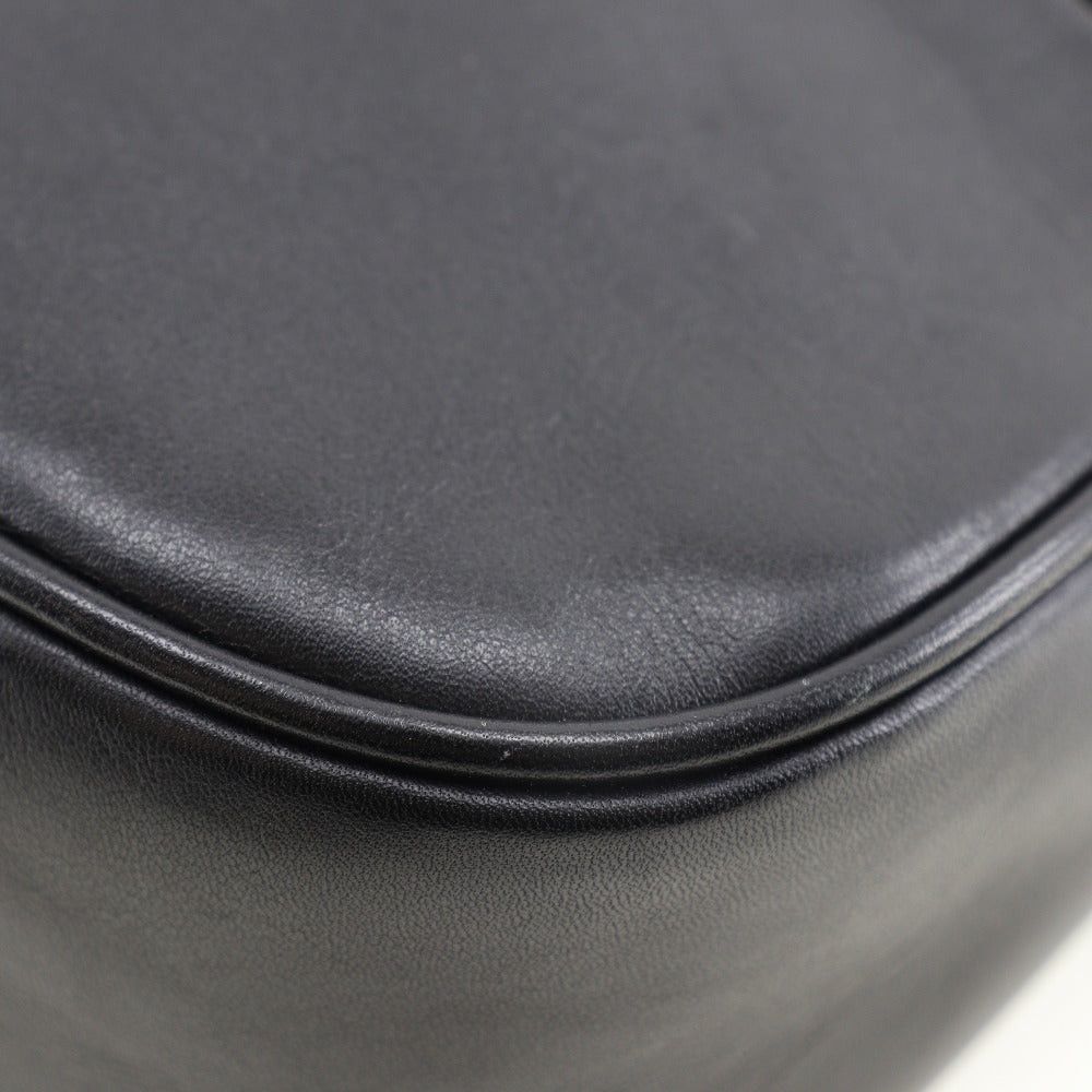 Gucci Bamboo Black Leather Shoulder Bag (Pre-Owned) Size ONE SIZE - 7 Thumbnail