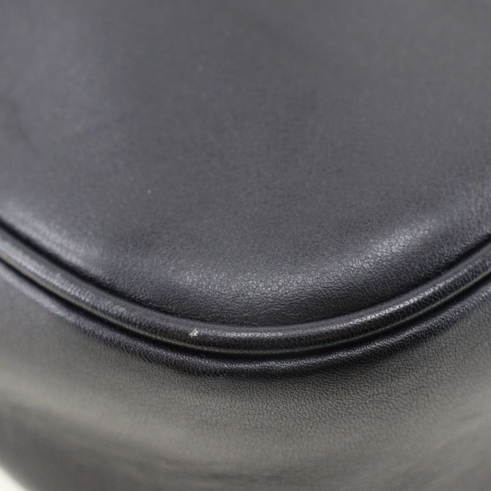 Gucci Bamboo Black Leather Shoulder Bag (Pre-Owned) Size ONE SIZE - 9 Thumbnail