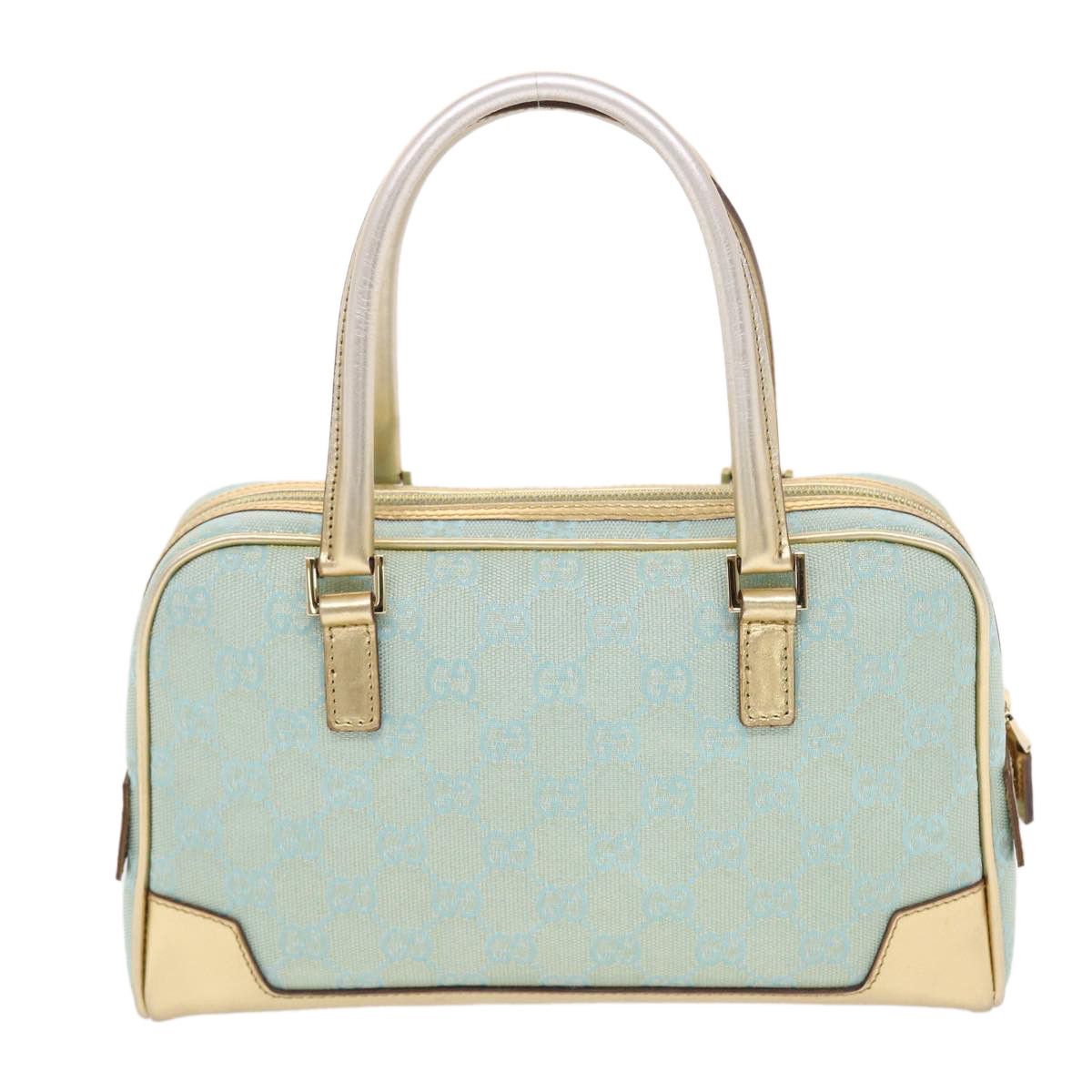 Gucci -- Blue Canvas Handbag (Pre-Owned) Size ONE SIZE - 2 Thumbnail