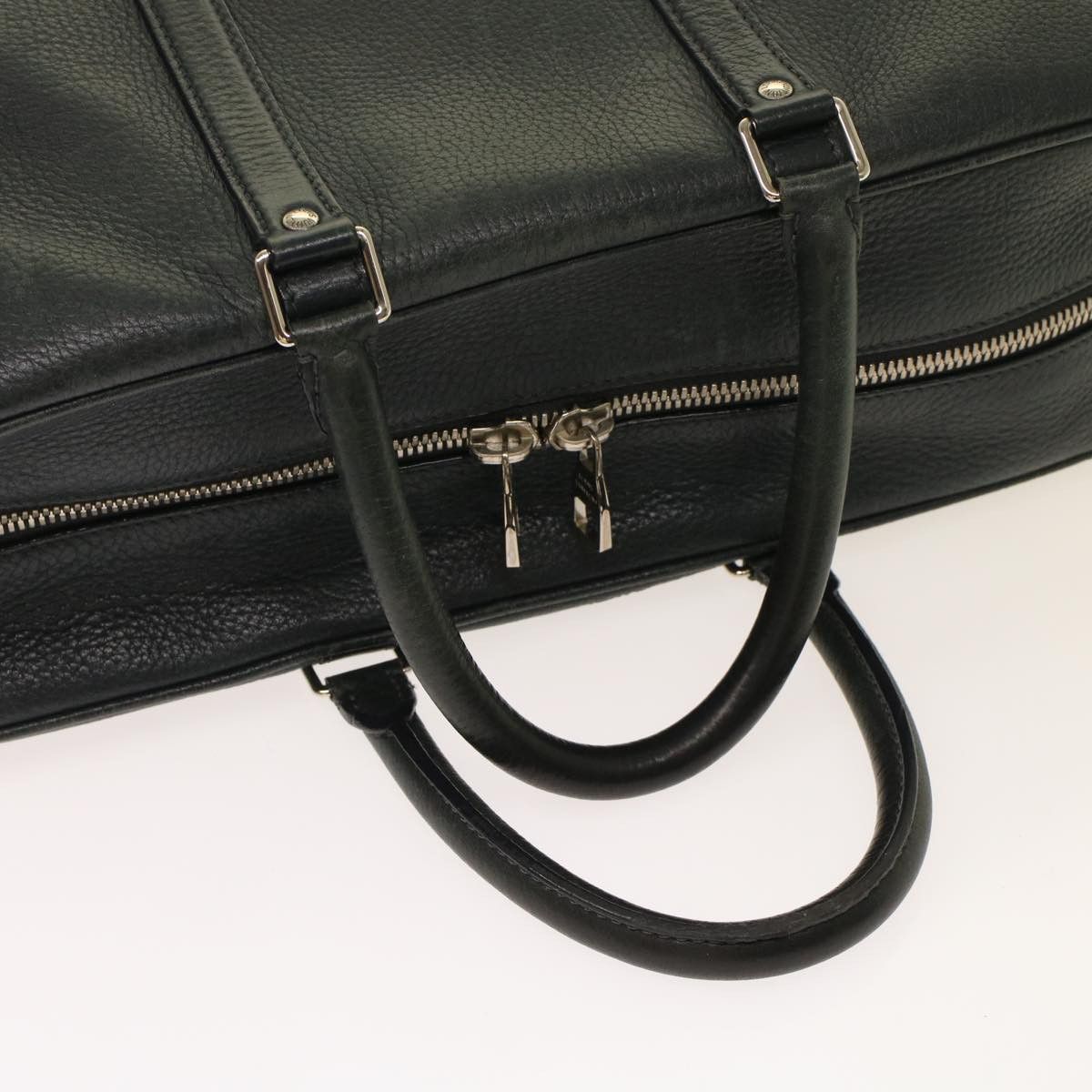 Louis Vuitton Naxos Black Leather Handbag (Pre-Owned) Size ONE SIZE - 13 Thumbnail
