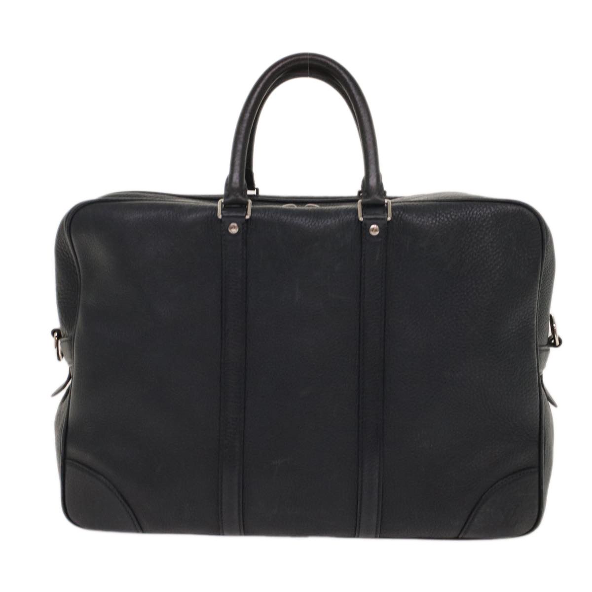Louis Vuitton Naxos Black Leather Handbag (Pre-Owned) Size ONE SIZE - 2 Thumbnail