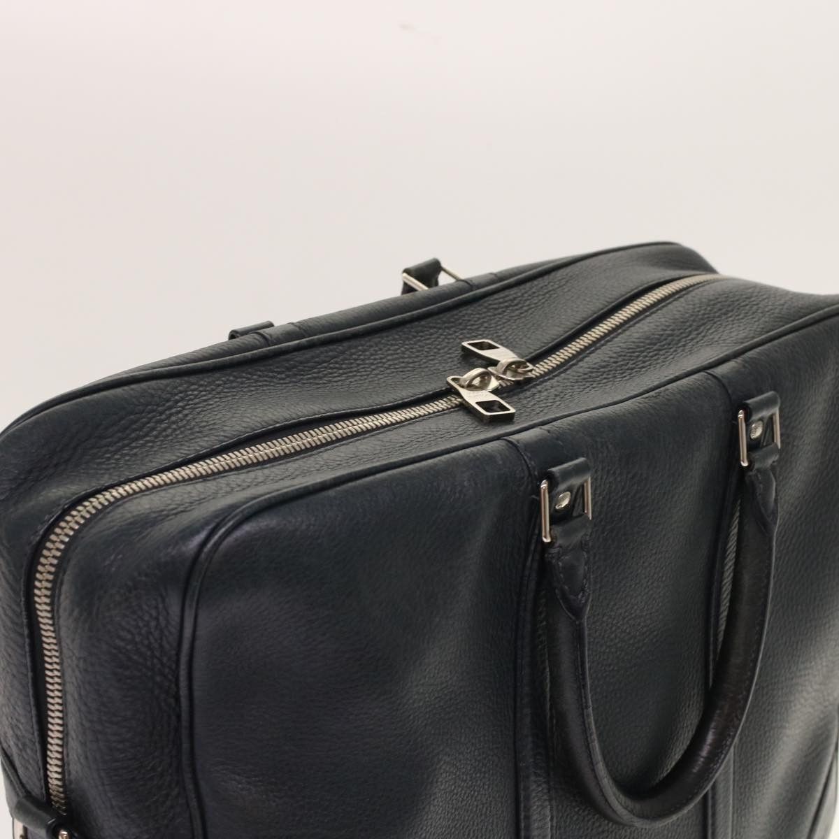 Louis Vuitton Naxos Black Leather Handbag (Pre-Owned) Size ONE SIZE - 4 Thumbnail