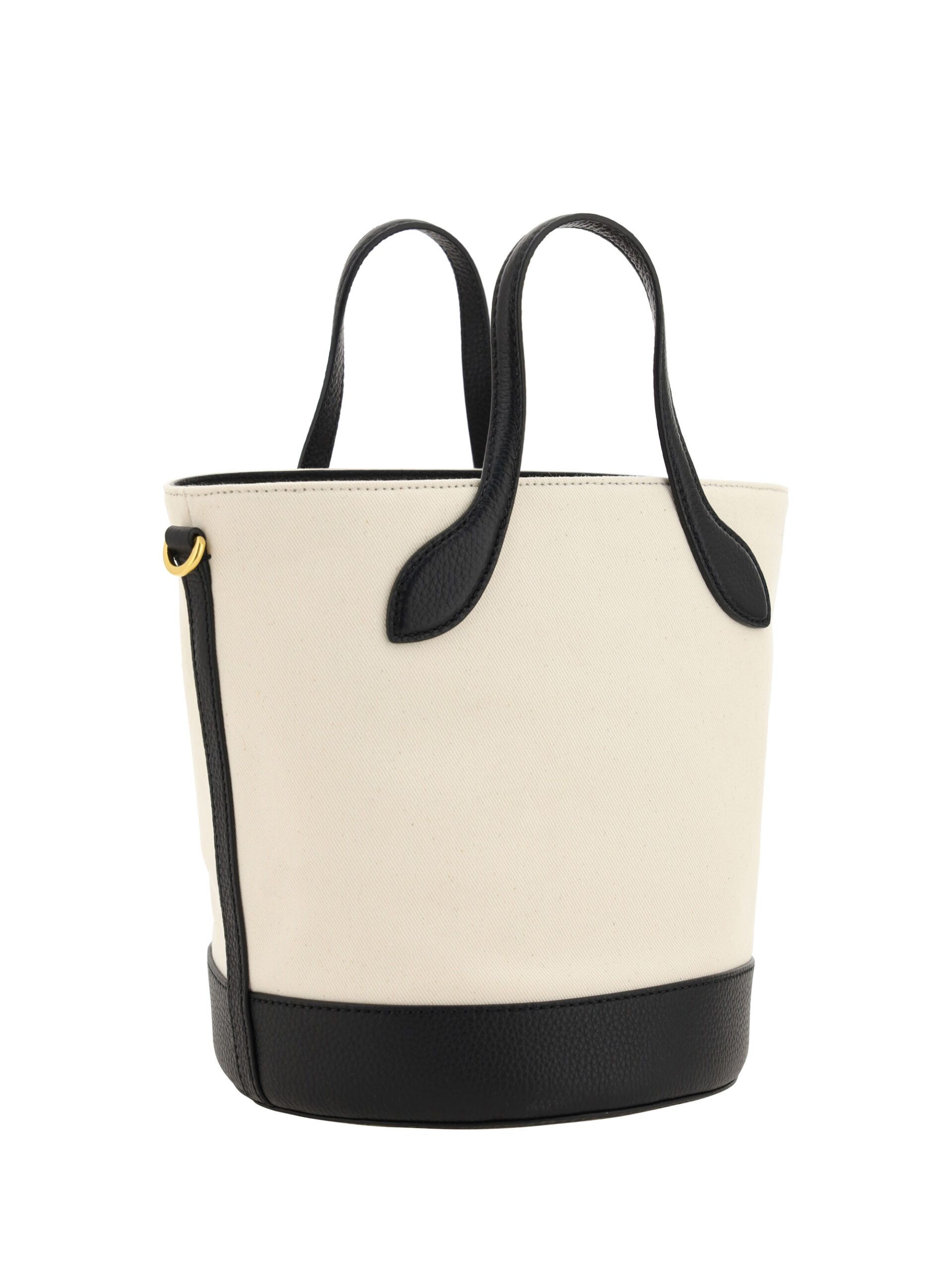 Bally Elegant Monogram Bucket Bag in Black & Women's White Size ONE SIZE - 3 Thumbnail