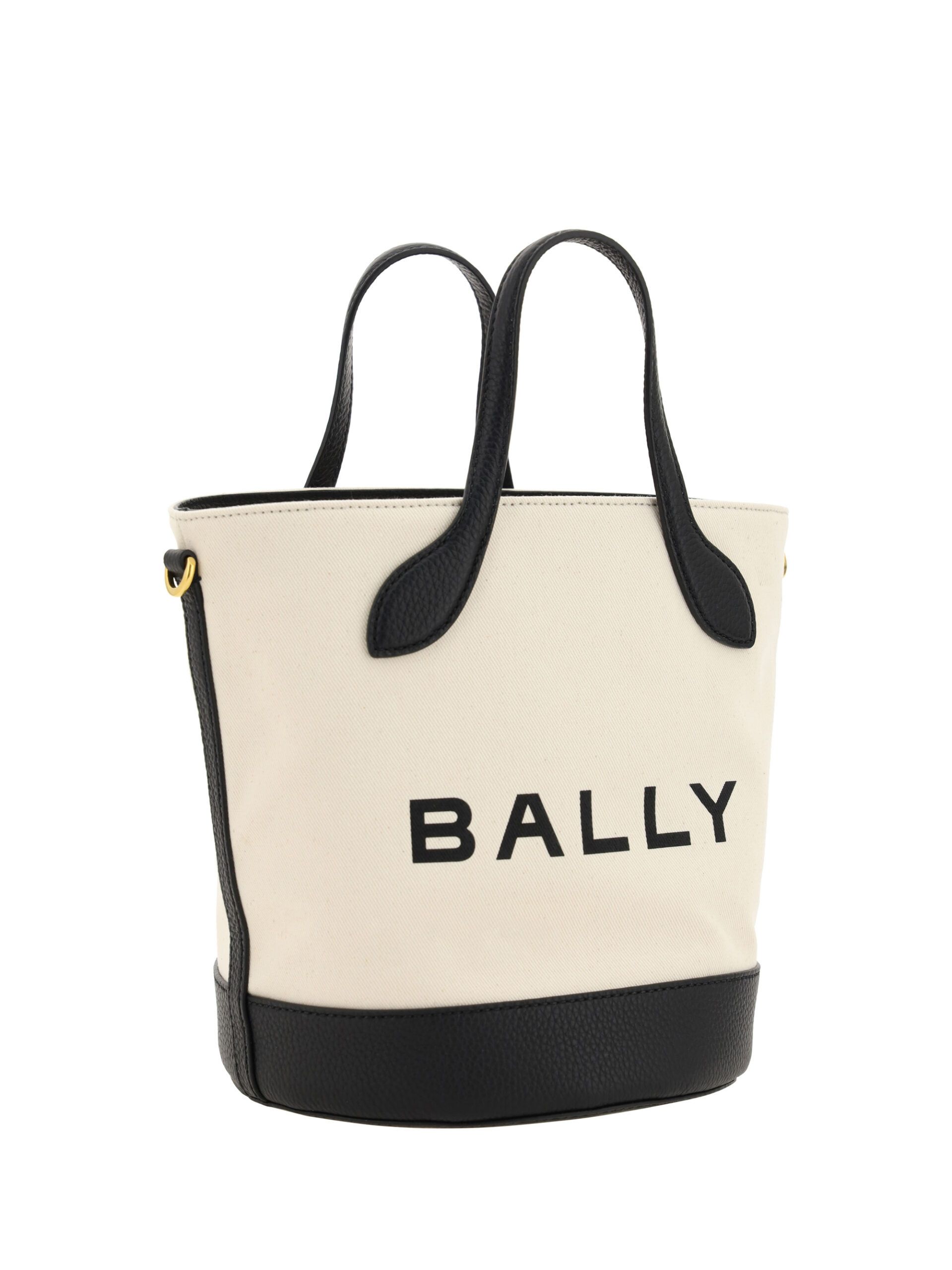 Bally Elegant Monogram Bucket Bag in Black & Women's White Size ONE SIZE - 2 Thumbnail