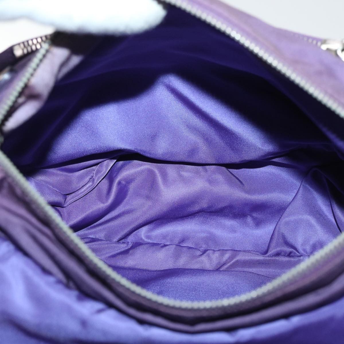 Prada Tessuto Purple Synthetic Shoulder Bag (Pre-Owned) Size ONE SIZE - 5 Thumbnail