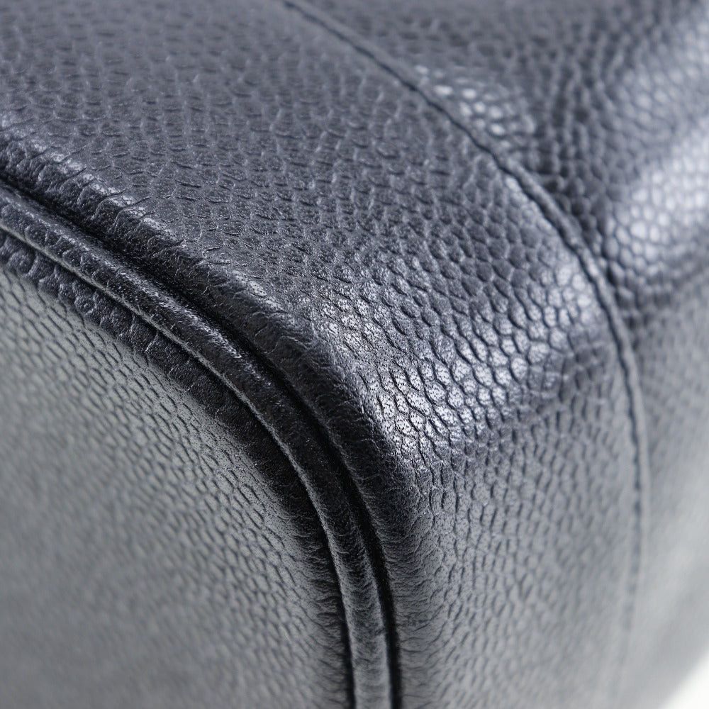 Chanel Vanity Black Leather Handbag (Pre-Owned) Size ONE SIZE - 5 Thumbnail