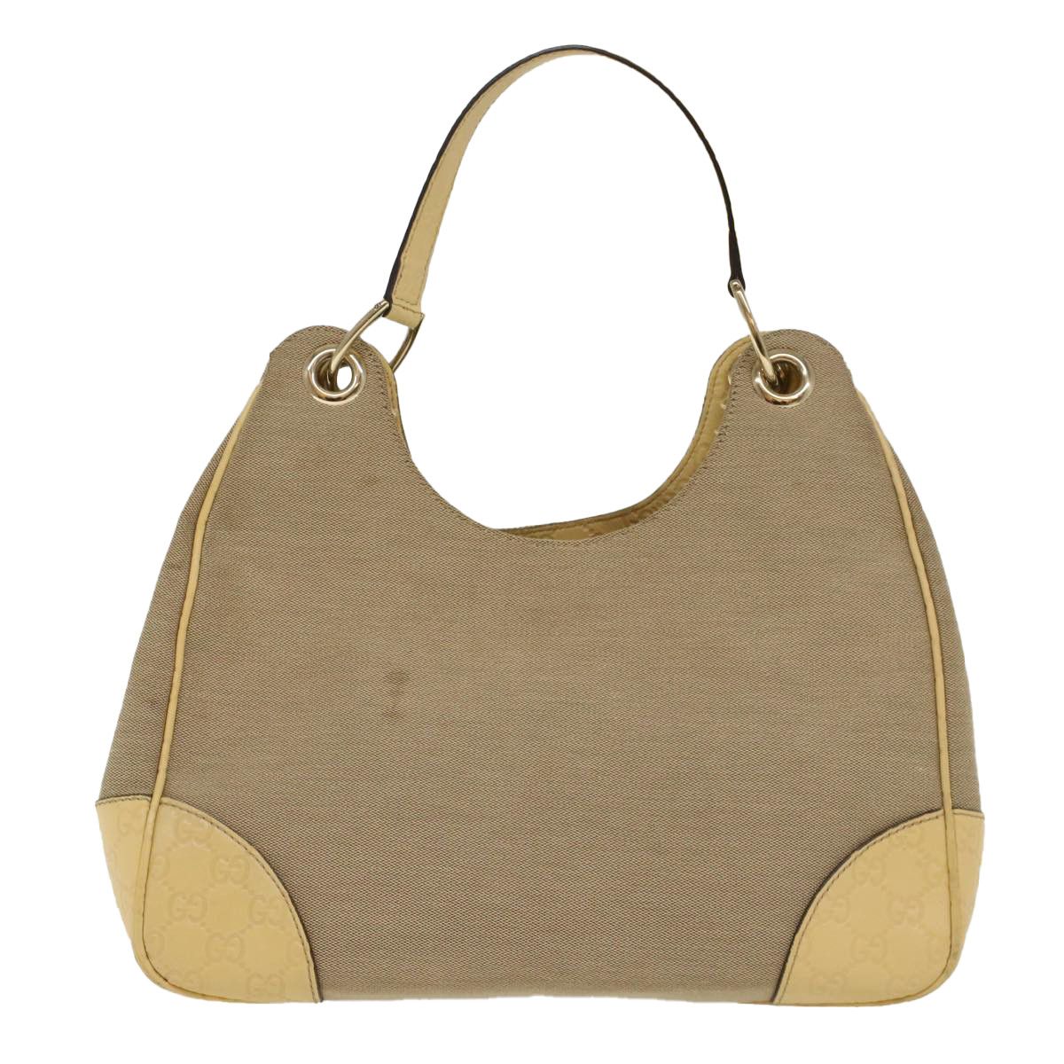 Gucci Hobo Grey Canvas Shoulder Bag (Pre-Owned) Size ONE SIZE - 2 Thumbnail