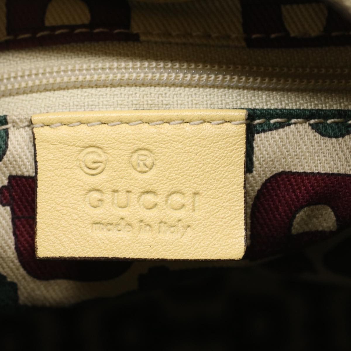 Gucci Hobo Grey Canvas Shoulder Bag (Pre-Owned) Size ONE SIZE - 9 Thumbnail
