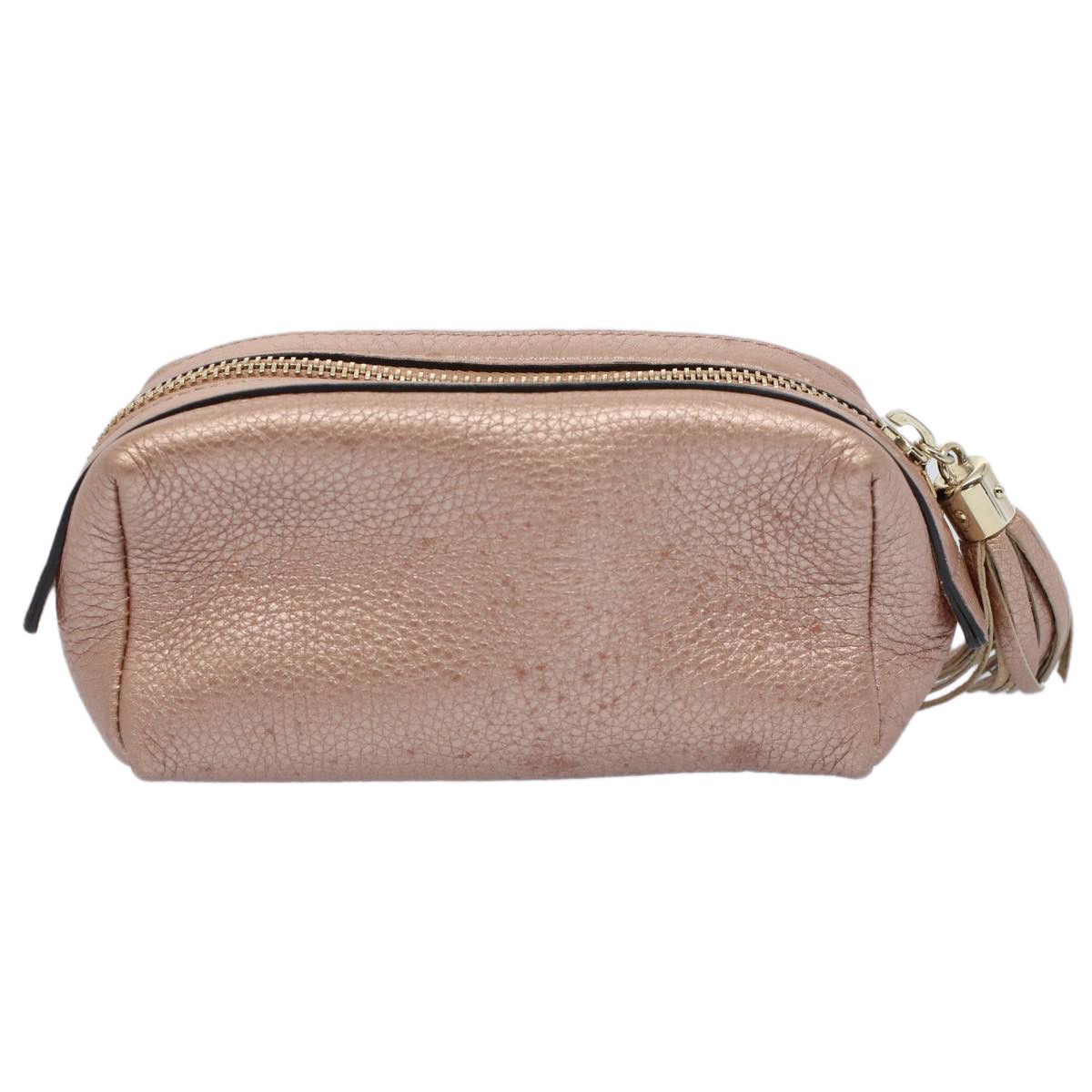 Gucci Soho Pink Leather Clutch Bag (Pre-Owned) Size ONE SIZE - 2 Thumbnail