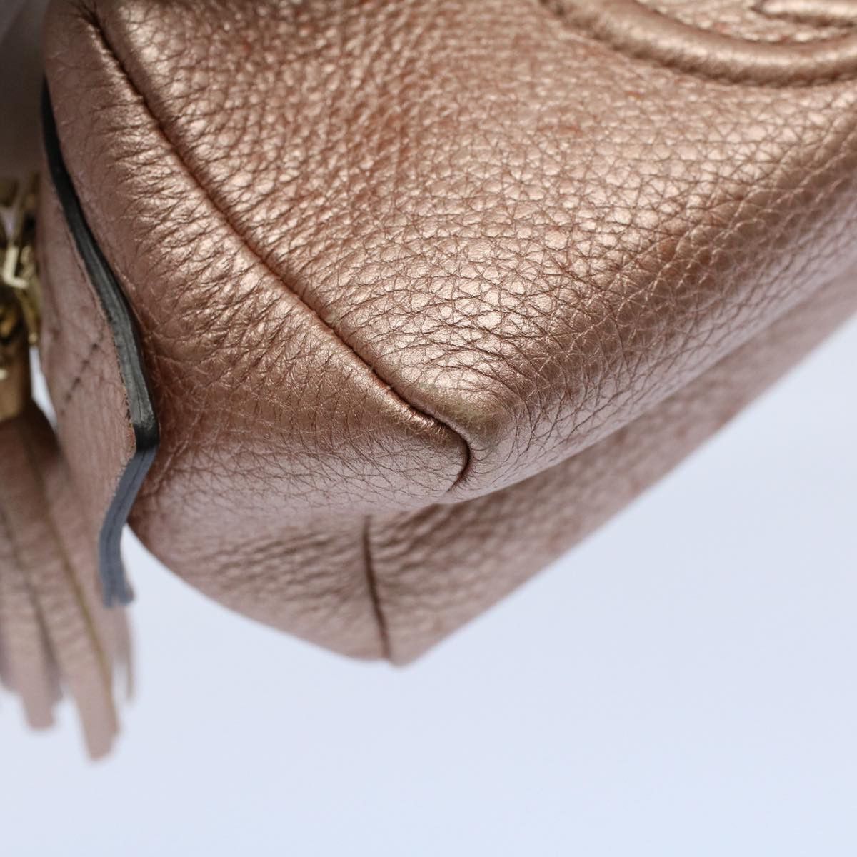 Gucci Soho Pink Leather Clutch Bag (Pre-Owned) Size ONE SIZE - 12 Thumbnail