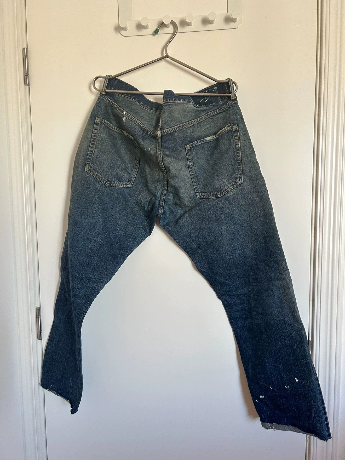 Visvim visvim dry5 wash destroys jeans Size US 36 / EU 52 - 2 Thumbnail
