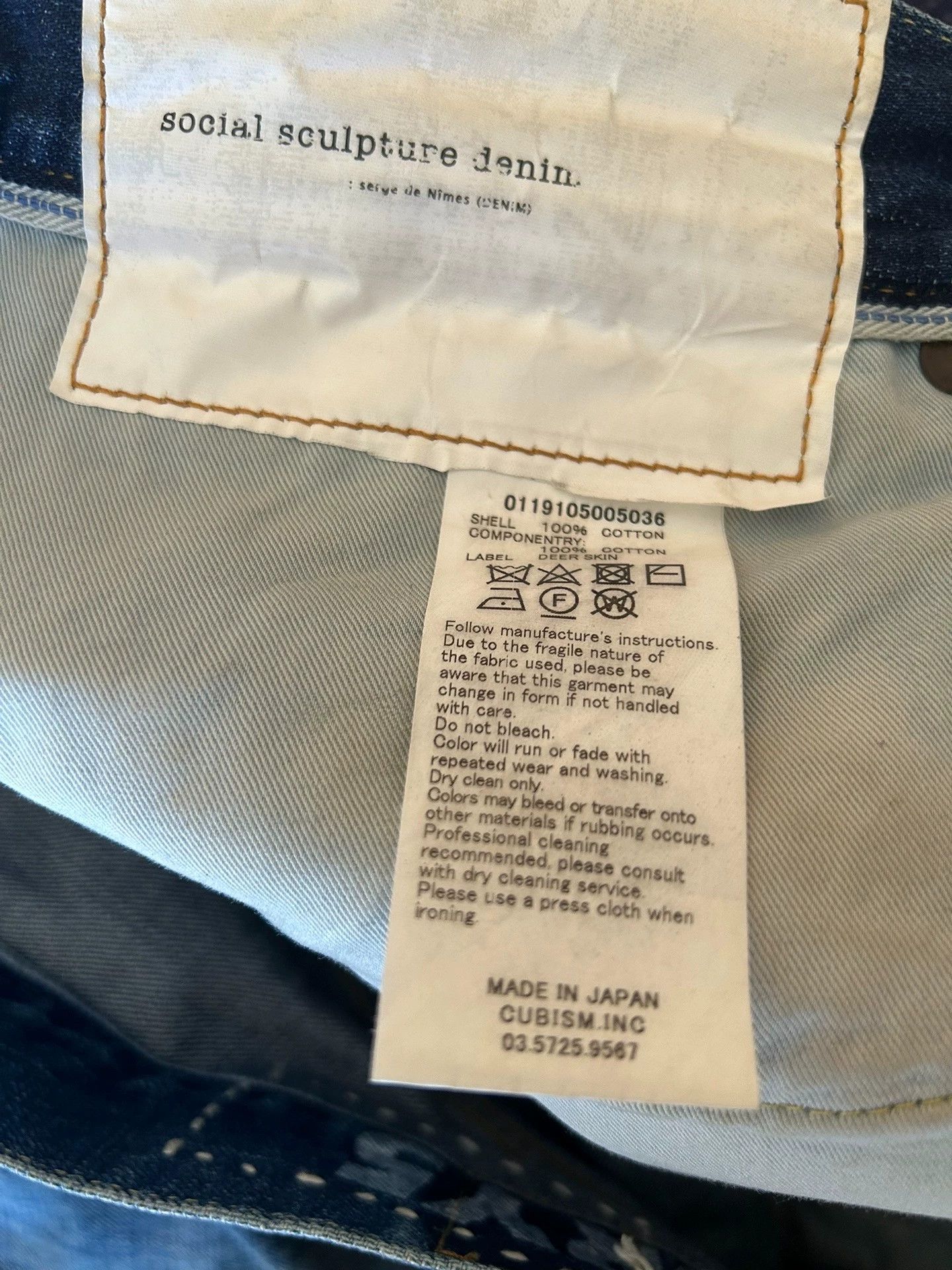 Visvim visvim dry5 wash destroys jeans Size US 36 / EU 52 - 6 Thumbnail