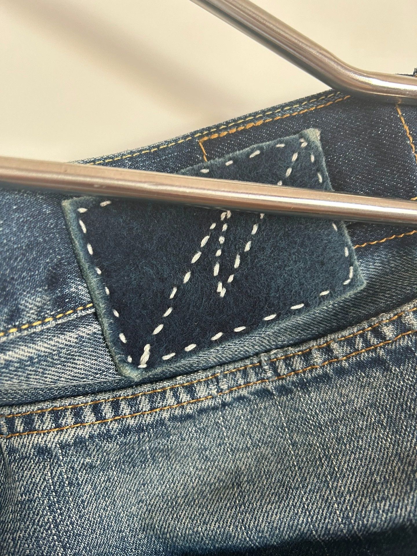 Visvim visvim dry5 wash destroys jeans Size US 36 / EU 52 - 3 Thumbnail