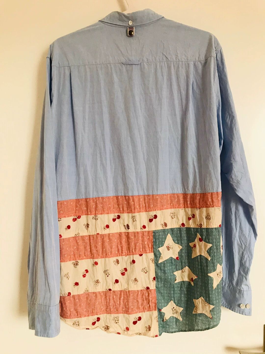 Visvim visvim lungta stars b.d Flag shirt Size US L / EU 52-54 / 3 - 3 Thumbnail