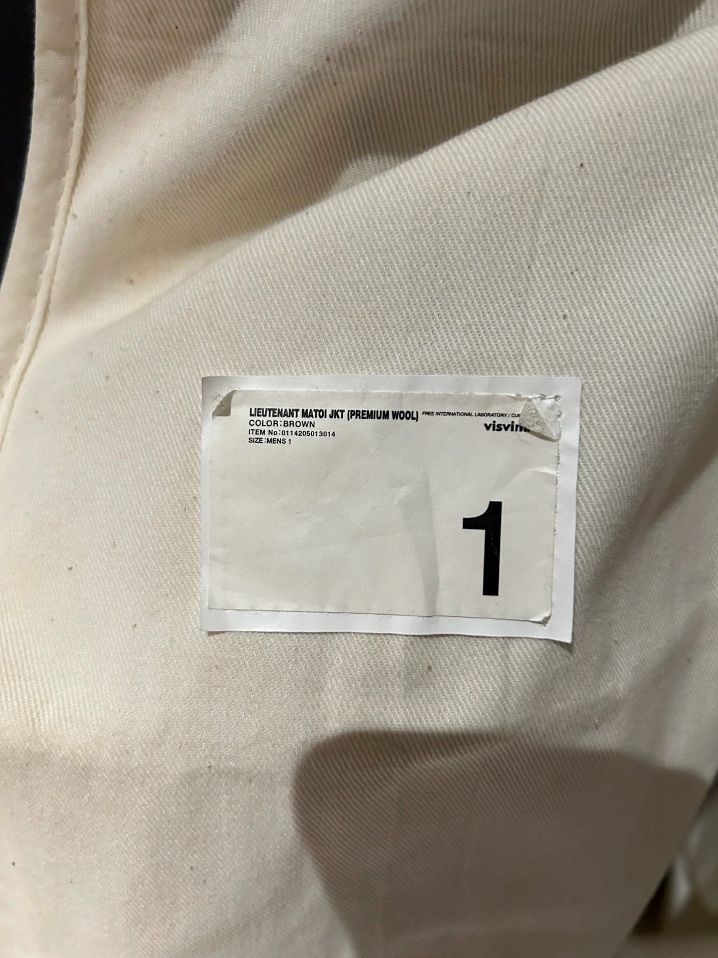 Visvim visvim lieutenant matoi jkt ���premium wool��� Size US S / EU 44-46 / 1 - 5 Thumbnail