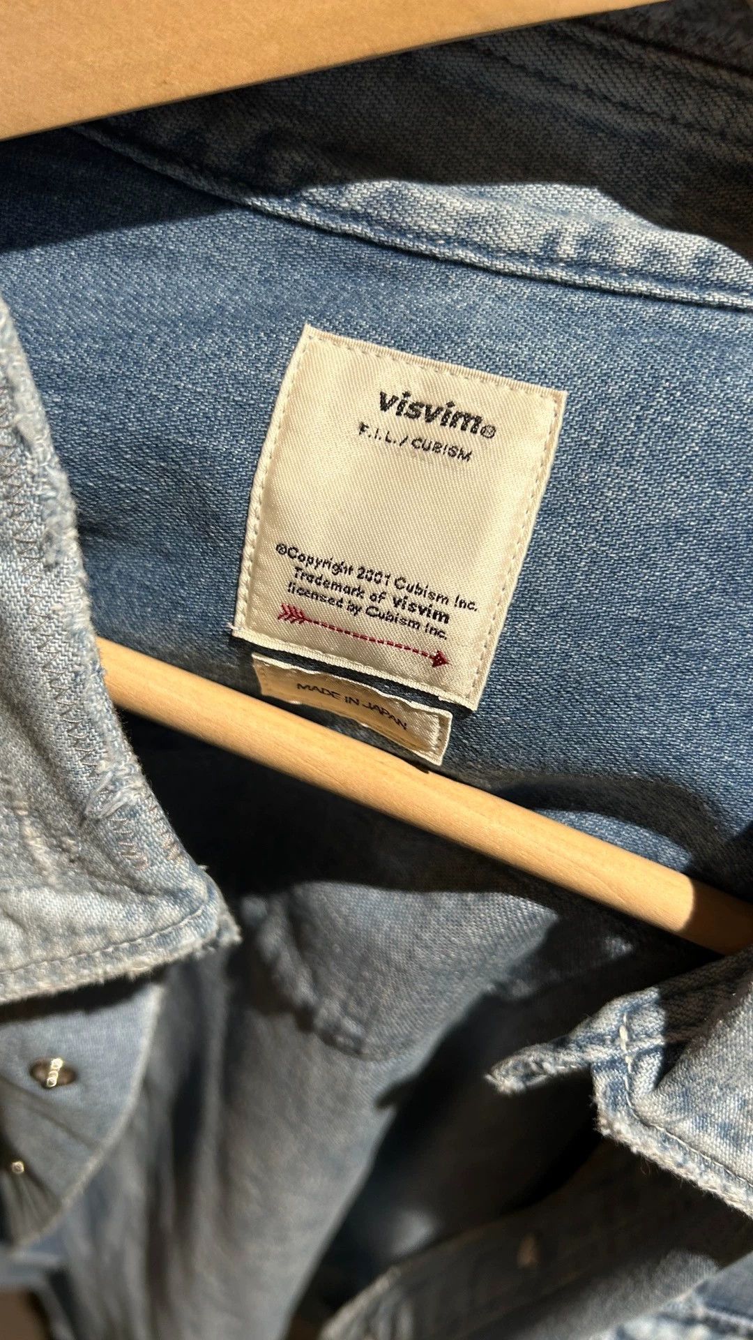 Visvim VISVIM 20SS Destruction denim shirt Size US XL / EU 56 / 4 - 5 Thumbnail