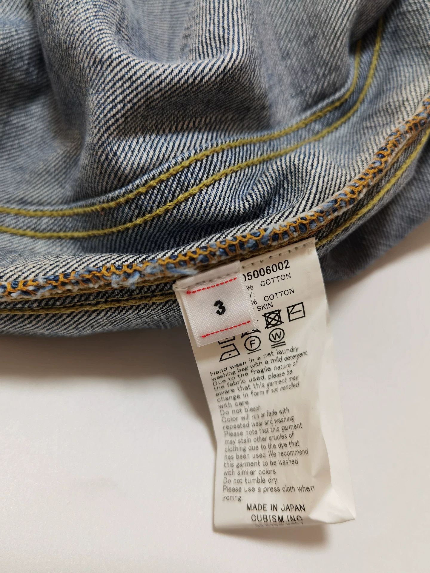 Visvim visvim 20SS 101 JKT DMGD-1001 Size US L / EU 52-54 / 3 - 7 Thumbnail