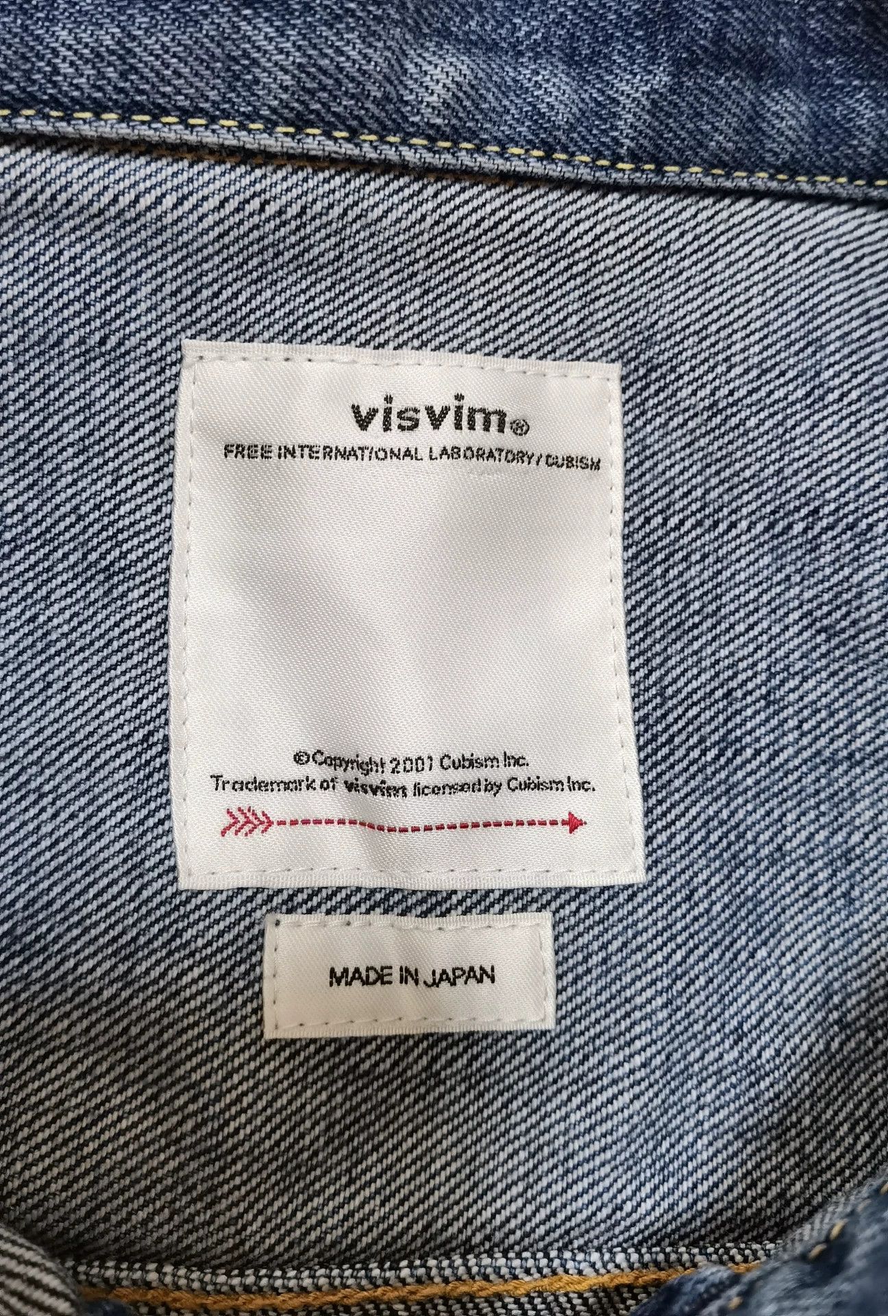 Visvim visvim 20SS 101 JKT DMGD-1001 Size US L / EU 52-54 / 3 - 3 Thumbnail