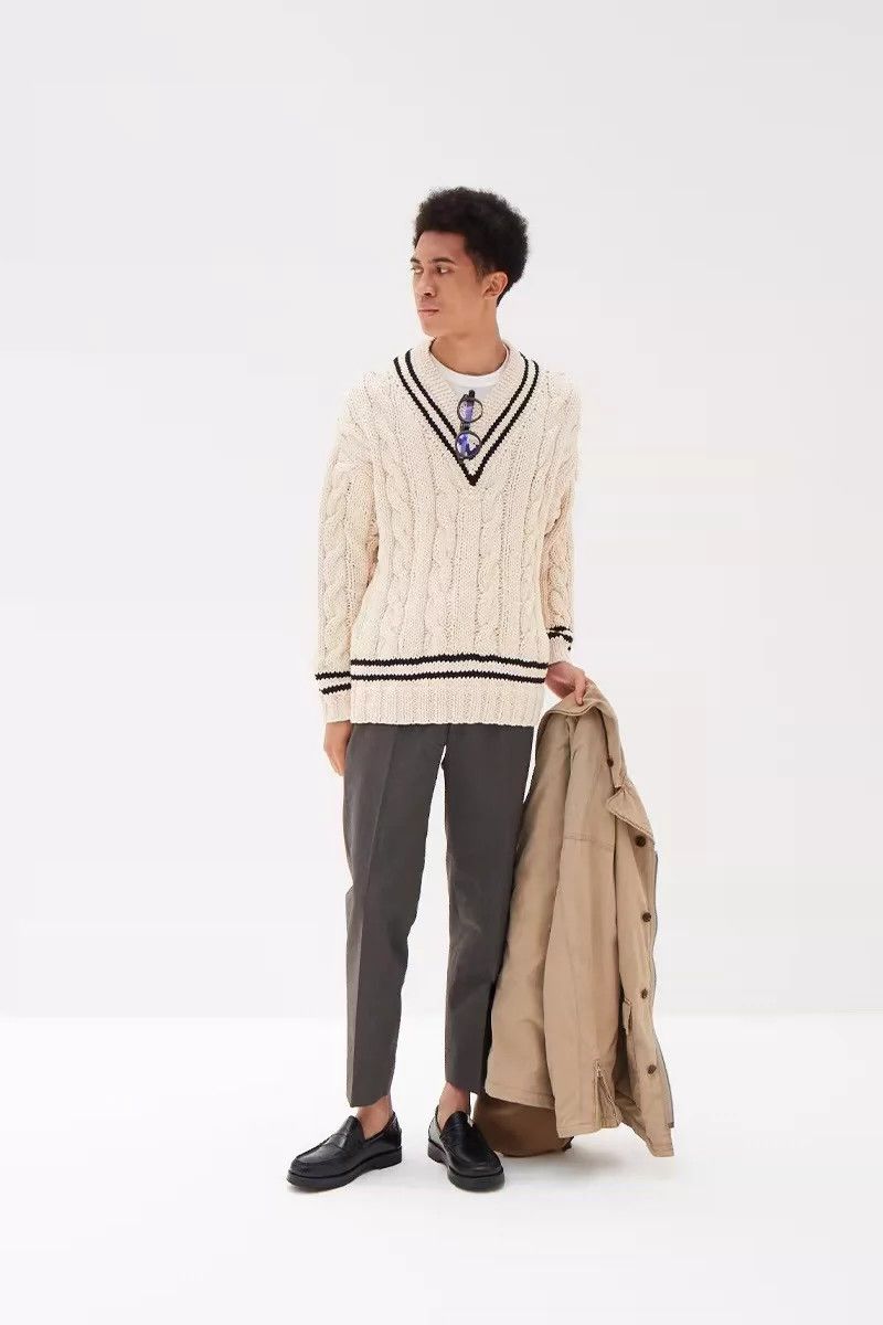 Visvim VISVIM 23SS-COLLEGIUM HAND-KNIT Super heavy sweater Size US L / EU 52-54 / 3 - 5 Thumbnail