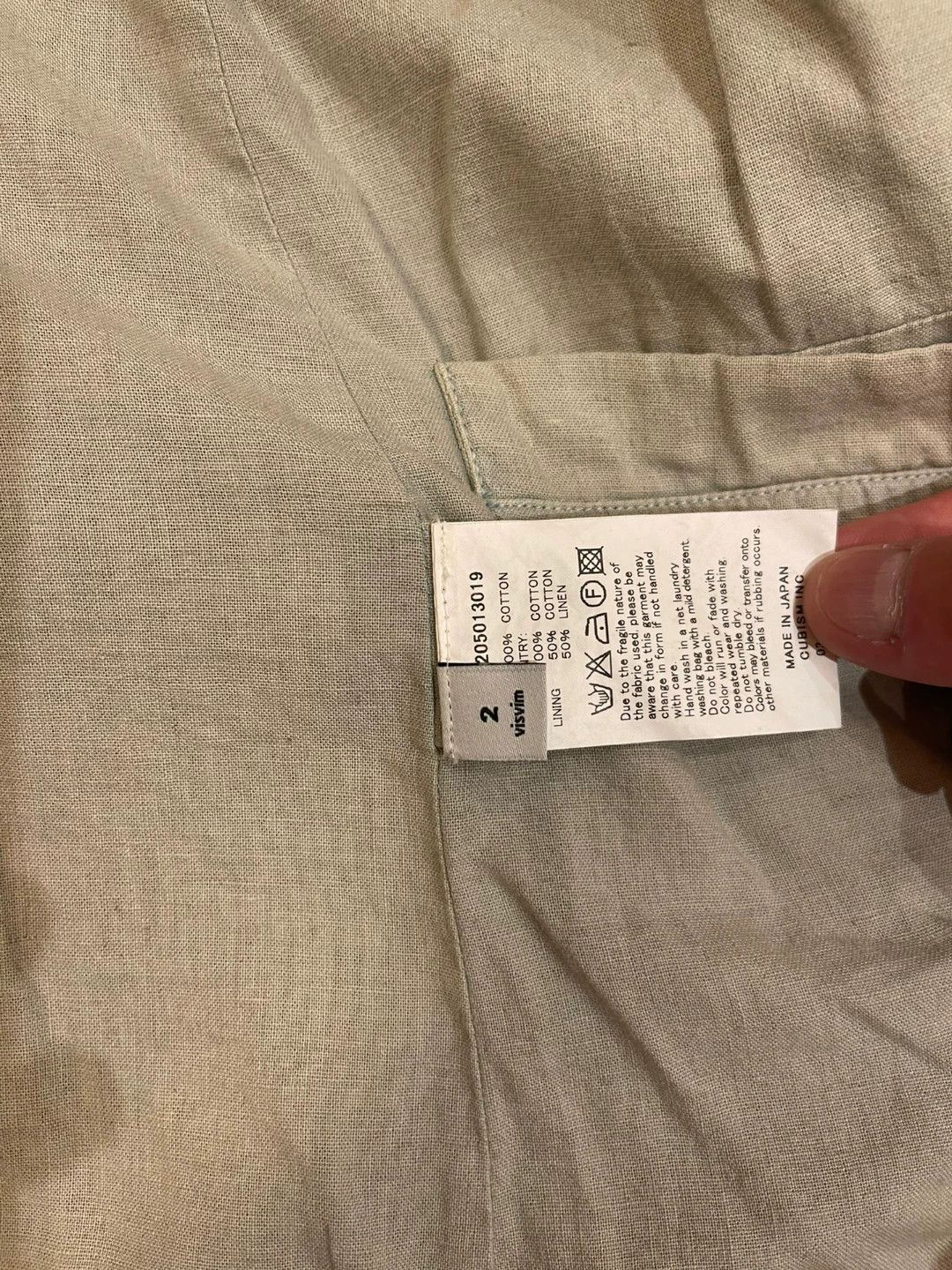 Visvim visvim blue dyed palace coat Size US M / EU 48-50 / 2 - 3 Thumbnail