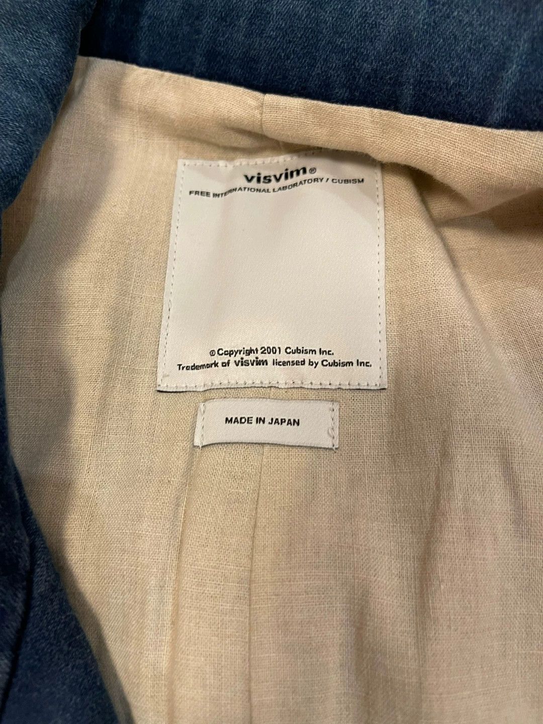 Visvim visvim blue dyed palace coat Size US M / EU 48-50 / 2 - 4 Thumbnail