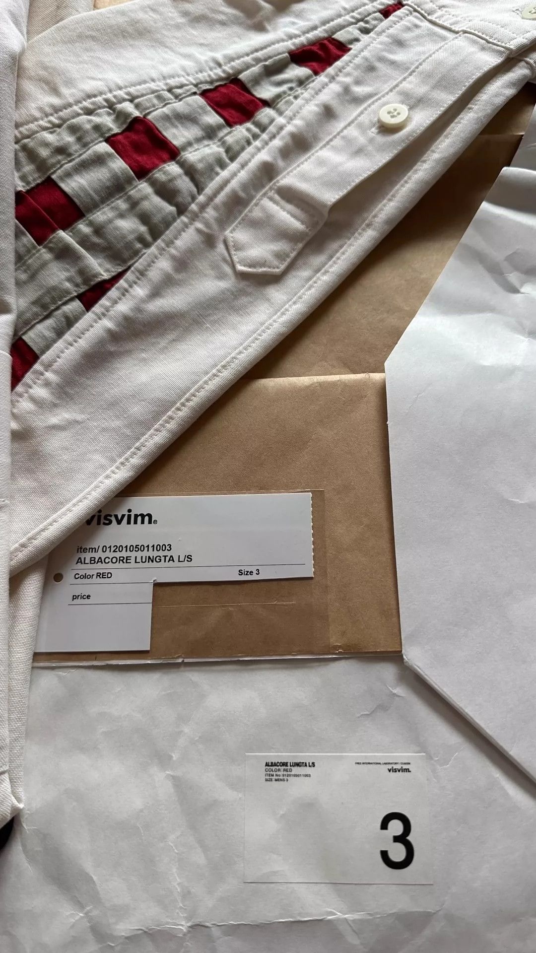 Visvim visvim 20ss albacore lungta l/s Size US L / EU 52-54 / 3 - 5 Thumbnail