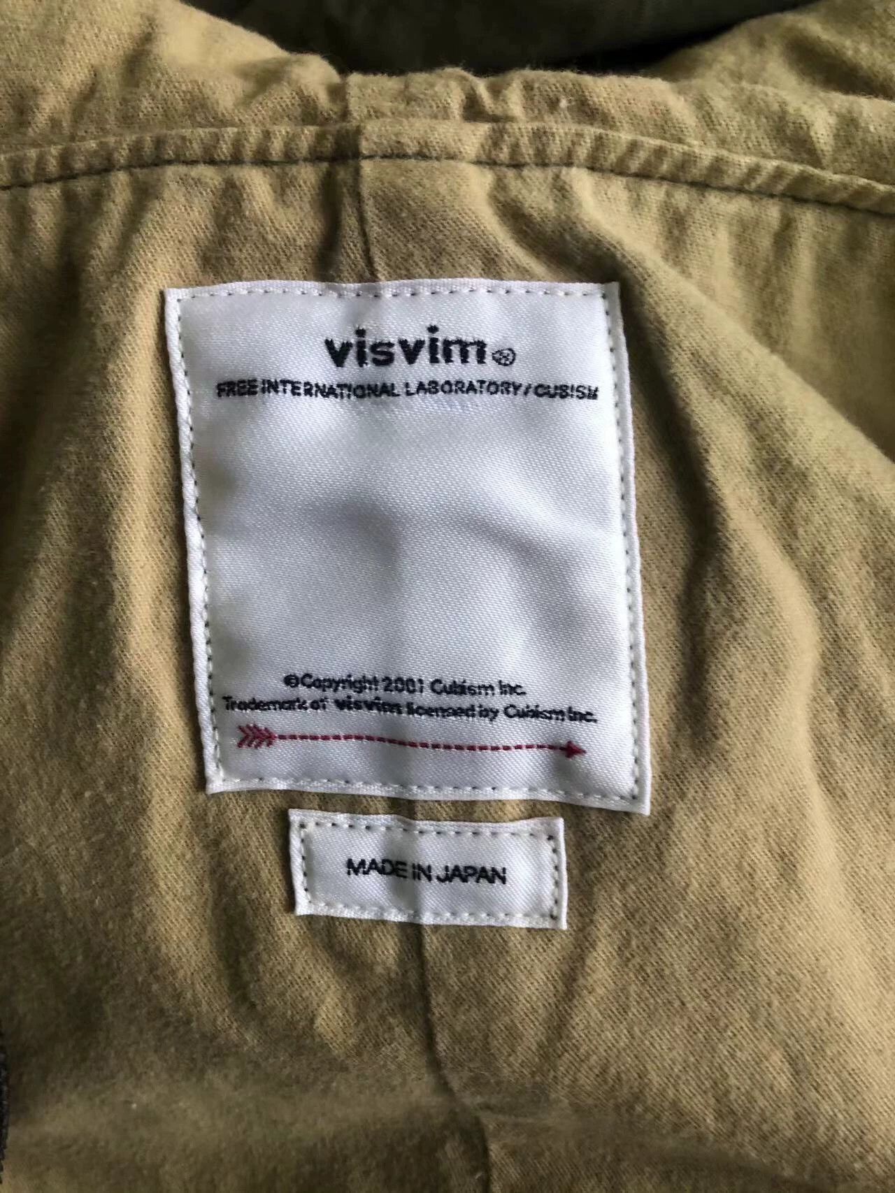 VISVIM 20AW PATTERSON OVER COAT