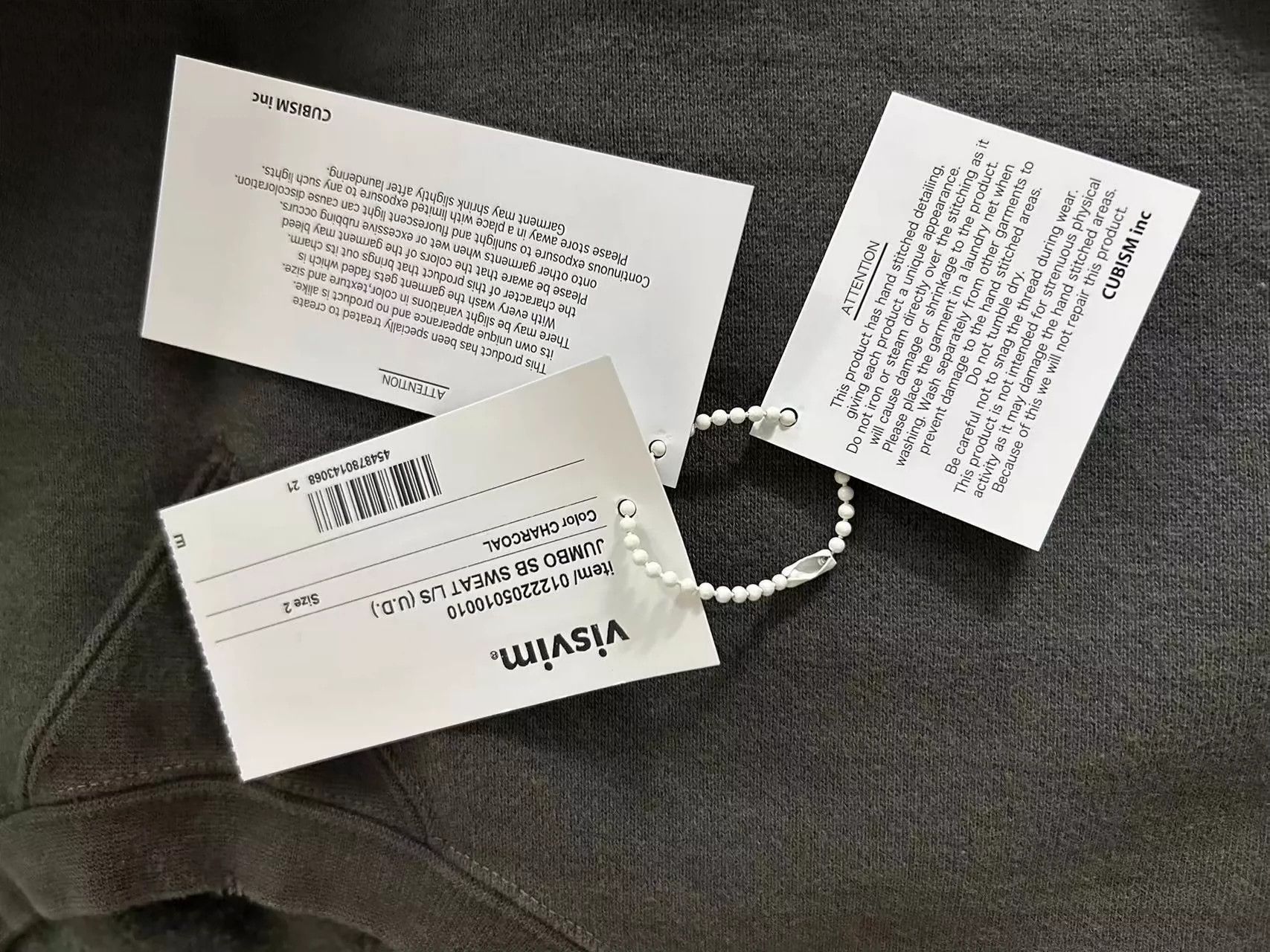 Visvim 2022aw Visvim JUMBO SB SWEAT L/S Size US M / EU 48-50 / 2 - 5 Thumbnail
