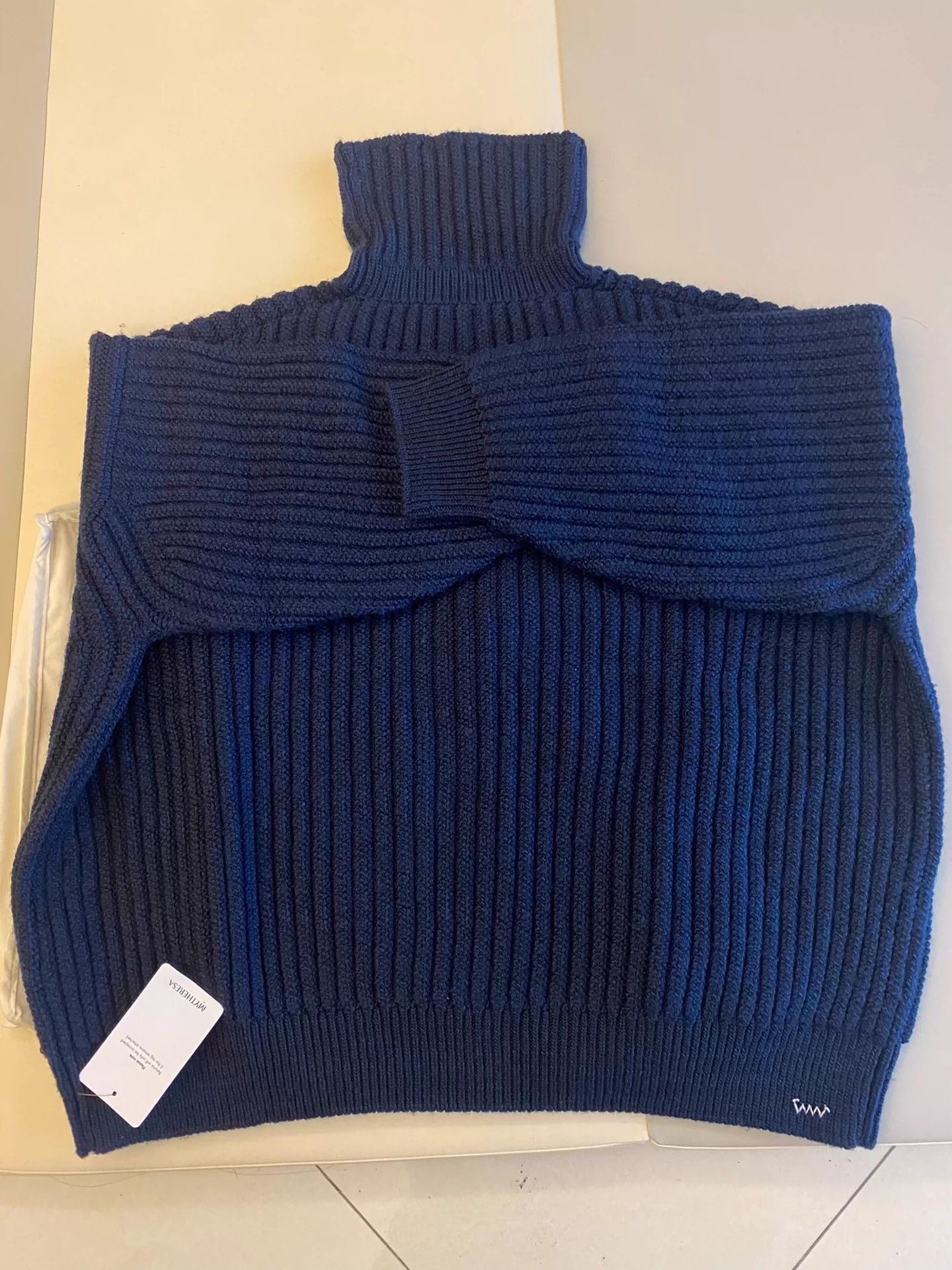 visvim amplus turtleneck sweater 21aw navy